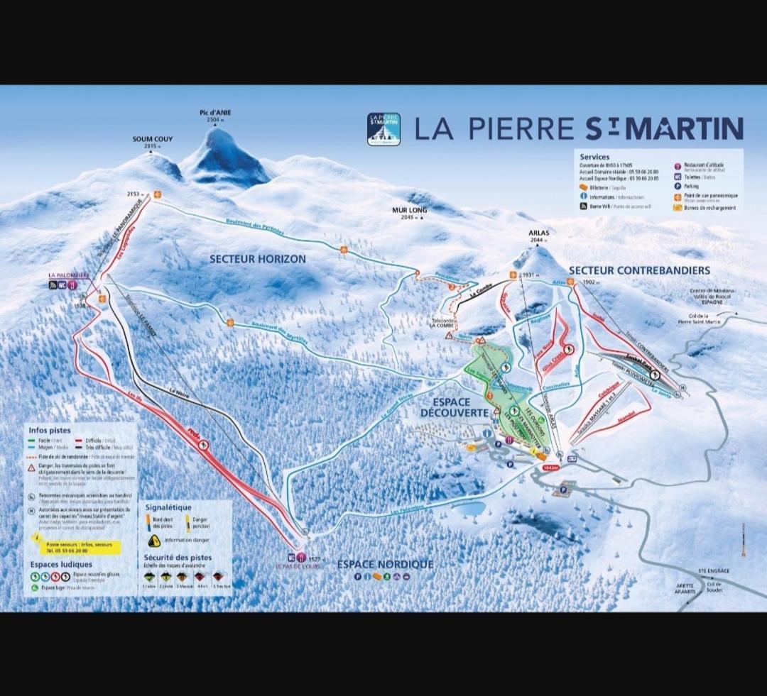 Apartamento Aunamendi Pyrenees П'єр-Сен-Мартен Екстер'єр фото